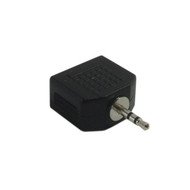 25mm Stereo Male to 2 x 35mm Stereo Female Adapter FN-AD-Z2Y3Y3