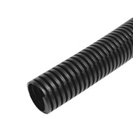 100ft 2 inch Corrugated Black Split Loom FN-SL-200-100-BK
