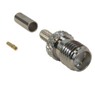 SMA Female Crimp Connector for RG174 LMR-100 50 Ohm FN-CN-11-100