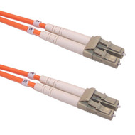 80ft 25m Multimode Duplex LCLC 625 micron Fiber Cable - 3mm Jacket FN-FO-108-80