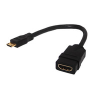 6ft HDMI Male to HDMI Female High Speed with Ethernet Cable - CL3FT4 28AWG FN-HDMI-141-06
