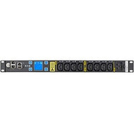 Eaton Managed EMAT10-10 8-Outlet PDU - Managed - IEC 60320 C20 - 8 x IEC 60320 C13 - 120 V AC 230 V AC - 384 kW - Network RJ-45 - EMAT10-10
