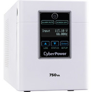CyberPower M750L Medical Grade 750VA600W UPS - Mini-tower - 8 Hour Recharge - 12 Minute Stand-by - 120 V AC Input - 120 V AC Output - M750L