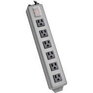 Tripp Lite 6SP 6-Outlets Power Strip - NEMA 5-15P - 6 NEMA 5-15R - 183m 6SP