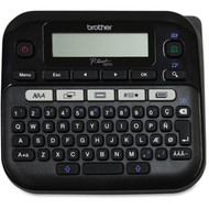 Brother PT-D210BK Easy-to-Use Label Maker - Thermal Transfer - 20 mms Mono - 180 dpi - Tape - 014 350 mm 024 6 mm 035 9 PTD210BK