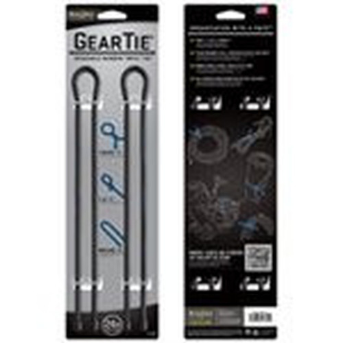 GEAR TIE 24"-BLACK 2PK (GT24-2PK-01)