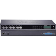 Grandstream GXW4224 VoIP Gateway - 1 x RJ-45 - 24 x FXS - Gigabit Ethernet - 1U High - Desktop Rack-mountable GXW4224
