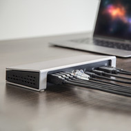 StarTechcom Dual 4K Monitor Thunderbolt 3 Dock with DisplayPort  USB C - Mac  Windows - 85W PD Docking Station TB3DOCK2DPPD - 3  TB3DOCK2DPPD