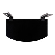 Media Player TVBracket Mount Shelf Glass - Black FN-MT-150-BK