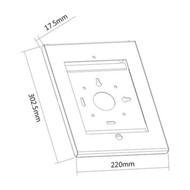 Anti-Theft Security Tablet Mount for iPad 2 3 4  iPad Air Air 2 - Black FN-MT-2021-BK