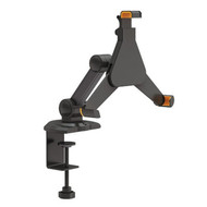 Tablet mount single arm clamp for iPad and 89-104 tablets - Black FN-MT-2101-BK