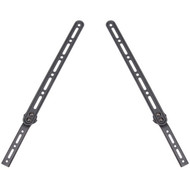 Sound Bar Bracket Fits 23-65 Inch TV VESA Compatible - Black Pair FN-MT-950-BK