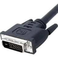 StarTechcom 6 ft 90 Degree Down Angled DVI-D Monitor Cable - MM - DVI-D Dual-Link Male Video - DVI-D Dual-Link Male Video - 6ft DVIDDMMBA6