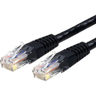 StarTechcom 7 ft Black Molded Cat6 UTP Patch Cable - ETL Verified - Category 6 - 7 ft - 1 x RJ-45 Male Network - 1 x RJ-45 Male - C6PATCH7BK
