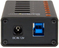 StarTechcom 7 Port USB 30 Hub - Desktop or Wall-mountable Metal Enclosure - USB - External - 7 USB Ports - 7 USB 30 Ports ST7300U3M