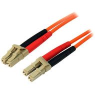 StarTechcom 15m Fiber Optic Cable - Multimode Duplex 50125 - LSZH - LCLC - OM2 - LC to LC Fiber Patch Cable - LC Male - LC Male - - 50FIBLCLC15