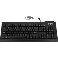 Seal Shield Silver Seal Waterproof Keyboard - Cable Connectivity - USB Interface - 104 Key - English US - QWERTY Layout - Computer - SSKSV207