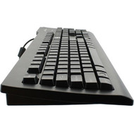 Seal Shield Silver Seal Waterproof Keyboard - Cable Connectivity - USB Interface - 104 Key - English US - QWERTY Layout - Computer - SSKSV207