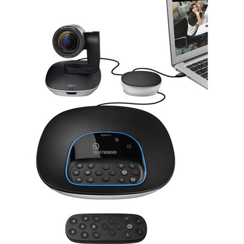 Logitech GROUP Video Conferencing System - 1920 x 1080 Video (Content) - 30 fps (960-001054)