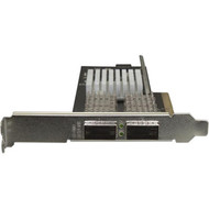StarTechcom Dual-Port QSFP Server NIC Card - PCI Express - Intel Chip - PCI Express x8 - 2 Ports - Optical Fiber PEX40GQSFDPI