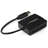 StarTechcom USB to Fiber Optic Converter - 1000Base-SX SC - USB 30 to Gigabit Ethernet Network Adapter - 550m MM - Windows  Mac  - US1GA30SXSC