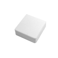 End Cap for 38mm x 11mm Raceway - White FN-RW-3811E-WH