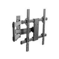 Full Motion TV Wall Mount Bracket for Flat and Curved LCDLEDs - Fits Sizes 32 to 55 inches - Maximum VESA 400x400 FN-MT-750-BK
