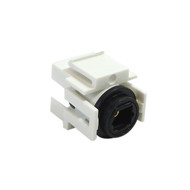 Toslink Female to Female Keystone Wall Plate Insert FN-WP-IN-TOS