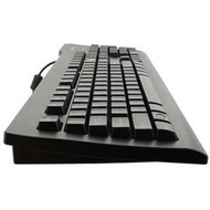 Seal Shield Silver Seal Glow Waterproof Keyboard Long Cable - Cable Connectivity - USB PS2 Interface - 104 Key - English US - Mac SSKSV207GL