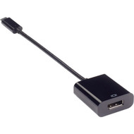 Black Box Video Adapter Dongle - USB 31 Type C Male To DisplayPort 12 Female - 1 x Type C Male USB - 1 x DisplayPort Female Digital VA-USBC31-DP12