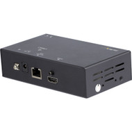 StarTechcom HDMI Over CAT6 Extender - Power Over Cable - 4K 60Hz Up to 70m  230 ft - 1080p 60Hz up to 100m  328 ft - Extend HDMI to ST121HDBT20L