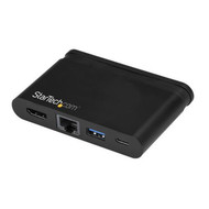 StarTechcom USB C Multiport Adapter with HDMI - 4K - Mac  Windows - 1xA  1xC - 100W PD 30 92W Laptop Charging - GbE - Wraparound DKT30CHCPD