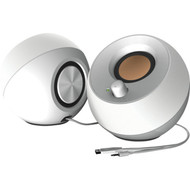 Creative Pebble 20 Speaker System - 44 W RMS - White - 100 Hz to 17 kHz 51MF1680AA001