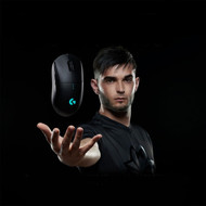 Logitech Pro Wireless Gaming Mouse - Optical - Wireless - Black - USB - 16000 dpi - 8 Buttons - Symmetrical 910-005270