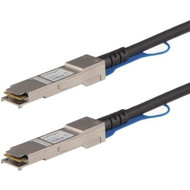 StarTechcom HP JG326A Compatible QSFP Direct-Attach Twinax Cable - 1 m 33 ft - 40 Gbps - Passive DAC Copper Cable - RJ45 Cable - JG326AST