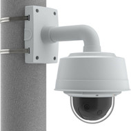AXIS T91B67 Pole Mount for Network Camera - White - 15 kg Load Capacity 01473-001