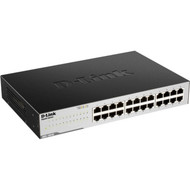 D-Link 24-Port Unmanaged Gigabit Switch - 24 Ports - 2 Layer Supported - Twisted Pair - 5 Year Limited Warranty DGS-1024C