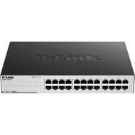D-Link 24-Port Unmanaged Gigabit Switch - 24 Ports - 2 Layer Supported - Twisted Pair - 5 Year Limited Warranty DGS-1024C