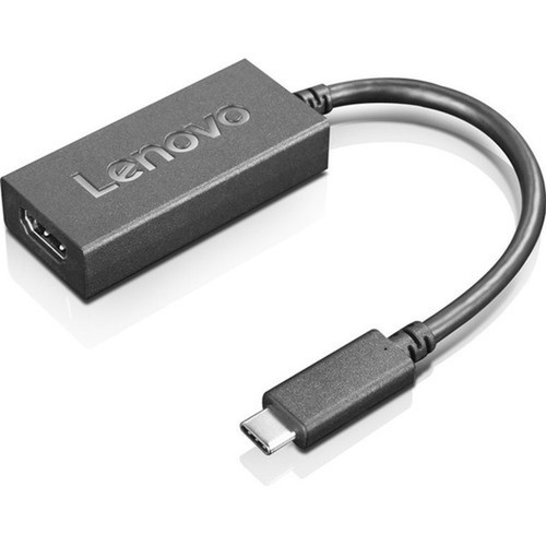 Lenovo USB-C to HDMI 2.0b Adapter - 9.4" HDMI/USB A/V Cable for Audio/Video Device, Notebook, Monitor, Projector - First End: 1 x Type (4X90R61022)