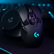 Logitech G903 LIGHTSPEED Wireless Gaming Mouse - PMW3366 - CableWireless - Radio Frequency - Black - USB - 12000 dpi - Scroll Wheel - 910-005670