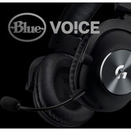 Logitech PRO X Gaming Headset with Blue Voce - Stereo - Mini-phone 35mm - Wired - 35 Ohm - 20 Hz - 20 kHz - Over-the-head - - - - 981-000817