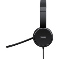 Lenovo 100 Headset - Stereo - USB - Wired - Over-the-head - Binaural 4XD0X88524