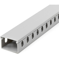 StarTechcom Cable Management Raceway with Cover 1-1238mmW x 125mmH 65ft2m length 388mm Slots Wall Wire Duct UL - to CBMWD3825