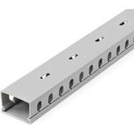 StarTechcom Cable Management Raceway with Cover 1-1238mmW x 125mmH 65ft2m length 388mm Slots Wall Wire Duct UL - to CBMWD3825