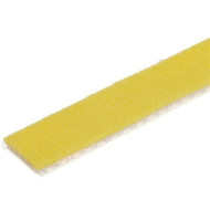 StarTechcom 50ft Hook and Loop Roll - Yellow - Cable Management HKLP50YW - 50ft Bulk Roll of Yellow Hook and Loop Tape 34in wide HKLP50YW