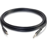 C2G 10ft Slim Aux 35mm Audio Cable - MM - 10 ft Mini-phone Audio Cable for iPhone Audio Device Tablet PC Headphone MP3 Player - 22602