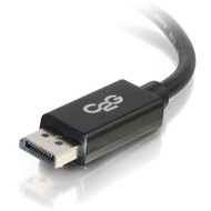 C2G 10ft DisplayPort Cable with Latches 8K UHD MM - Black - 10 ft DisplayPort AV Cable for Notebook Monitor AudioVideo Device - 54402