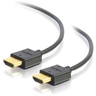 C2G 6ft Flexible High Speed HDMI Cable with Low Profile Connectors - 4K 60Hz - 6 ft HDMI AV Cable for AudioVideo Device Home HDTV - 41364