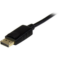 StarTechcom 3ft 1m DisplayPort to HDMI Cable 4K 30Hz Video DP 12 to HDMI Adapter Cable Converter for HDMI MonitorDisplay - to DP2HDMM1MB
