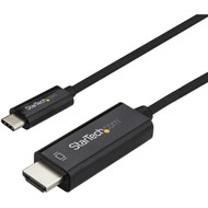 StarTechcom 10ft 3m USB C to HDMI Cable - 4K 60Hz USB Type C DP Alt Mode to HDMI 20 Video Display Adapter Cable -Works 3 - Black C CDP2HD3MBNL